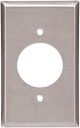 Stainless Steel 1-Gang Power Outlet Wallplate (93111)