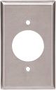 Stainless Steel 1-Gang Power Outlet Wallplate (93111)
