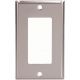 Wall Plate Decora 1 Gang Stainless Steel SS26