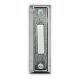 Doorbell Push Metal Silver
