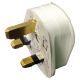 13 Amp Square Pin Plug 220V Rewireable with Fuse (LG8191-13)
