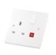 Switched Socket 13 Amp with Neon 3 x 3 (LG9099N)