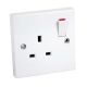 13 Amp Switched Socket 1 Gang (CEDSSK1)