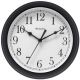 Wall Clock Simplic Black 8.5in (6013171)