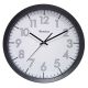 Wall Clock Round White/Black 14in (6108740)