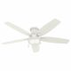 Duncan Ceiling Fan with Light White 52in (59186)