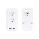 CyberPower 2 Outlet Surge Protector with USB-A and USB-C Wall Port 500 Joules
