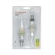Honeywell Filament LED Bulb 5W 2700 K 2 pk  (HW-BE12-02-2PK-5W-DIM27K)