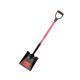 Bully Tools Square Point Fiberglass Shovel (62560)