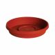 Terracotta Clay Resin Traditional Saucer 10in