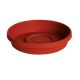Terracotta Clay Resin Traditional Saucer 14in