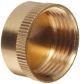 Hose End Brass Cap 3/4in