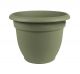 Thyme Green Resin Ariana Planter 10in