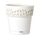 Deroma Leaf Planter White 9.9in