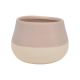 Classic Home and Garden Ceramic Planter 6in. Terra and Sand