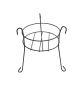 Panacea Steel Black Plant Stand 15in
