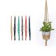 Primitive Planters Macrame Plant Hanger 30 in. Assorted Colours