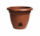 Lucca Planter Chocolate 6in