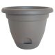 Lucca Planter Peppercorn 8in