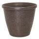 Chariton Resin Planter Brown 16in (7004458)