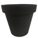 Flower Pot Round Anthra 25cm (Y54199420)