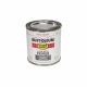 Rust-Oleum Indoor and Outdoor Oil Based Protective Enamel Clean White 1/2 pt