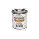 Rust-Oleum Indoor and Outdoor Oil Based Protective Enamel Clean White 1/2 pt