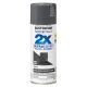 Rust-Oleum 2x Ultra Cover Dark Gray Gloss Paint+Primer Spray Paint 12oz