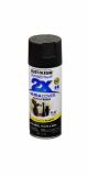 Rust-Oleum 2x Ultra Cover Flat Black Paint+Primer Spray Paint 12oz