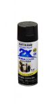 Rust-Oleum 2x Ultra Cover Flat Black Paint+Primer Spray Paint 12oz