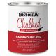 Rust-Oleum Ultra Matte Water-Based Chalk Paint Farmhouse Red 30 oz. (1000260)