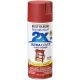 Rust-Oleum 2X Ultra Cover Paint+Primer Spray Paint Satin Paprika 12oz
