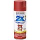 Rust-Oleum 2X Ultra Cover Paint+Primer Spray Paint Satin Paprika 12oz