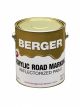 Berger Acrylic Road Marking Reflectorized Paint Yellow 1gal