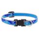 Collar Nylon Adjustable Paws Blue 12in (9022054D)
