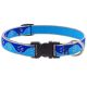 Collar Nylon Adjustable Paws Blue 14in (9022769D)