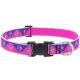 Collar Nylon Adjustable Paws Pink 20in (9019910D)