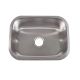 Bisman Kitchen Sink Undermount Stainless Steel 23in x 17-3/4in x 9in (BMUS301)