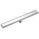 Shower Drain with Grill  Stainless Steel  Long 100cm x 7cm