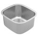 Moen Single Bowl Sink Undermount Stainless Steel 16-1/2 x 18 x 9in . (GS18463)