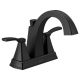 Delta Bathroom Faucet Black 4 in. (4005365)
