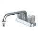 OakBrook Chrome Finish Two Handle Laundry/Utility Faucet