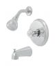 OakBrook Single Handle Tub and Shower Faucet in Chrome (48337)