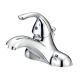 OakBrook Chrome Single Handle Bathroom Faucet with Pop-Up
