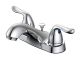 OakBrook Pacifica Series Chrome Finish Two Handle Lavatory Faucet with Pop-Up