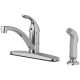 OakBrook Pacifica Chrome Single Handle Kitchen Faucet with Sprayer