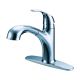 OakBrook Tucana Chrome Finish Single Handle Kitchen Faucet Lwith Pull-Out Spray