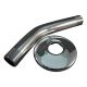Ace Chrome Plated Steel Shower Arm with Flange 6in