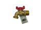 Hose Bibb Brass 3/4in