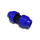 Coupling Comp. Poly Blue 3/4in